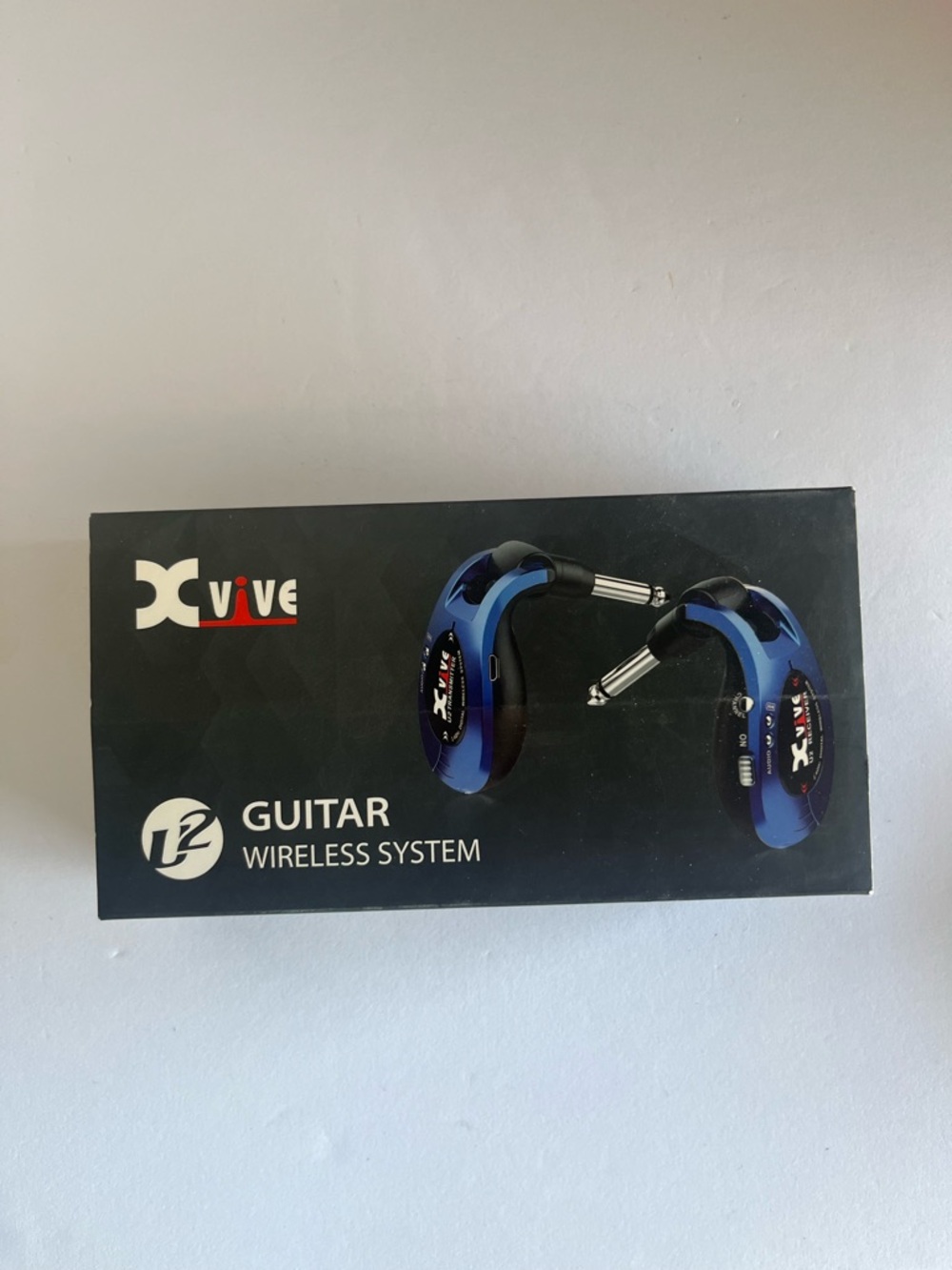 NEW XVIVE U2 Wireless Guitar System Black 6.35mm TS Rechargeable
